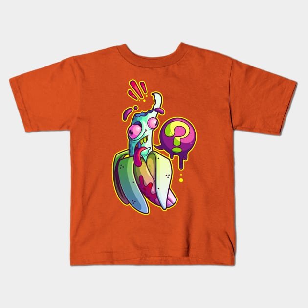 Undead Nanner Kids T-Shirt by ArtisticDyslexia